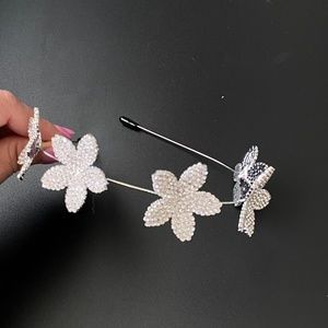 Rhinestone Headband peace